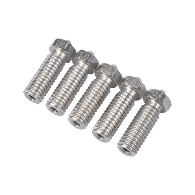 bico-volcano-inox-03 bico grande impressora 3d inox