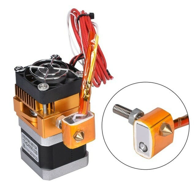 isolamento_bloco_aquecedor_4 algodão amarelo fibra cerâmica impressão 3d