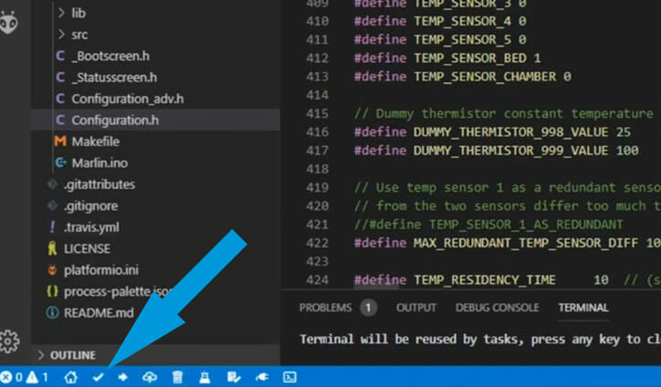 vscode platformio git como-compilar-o-marlin no platformio